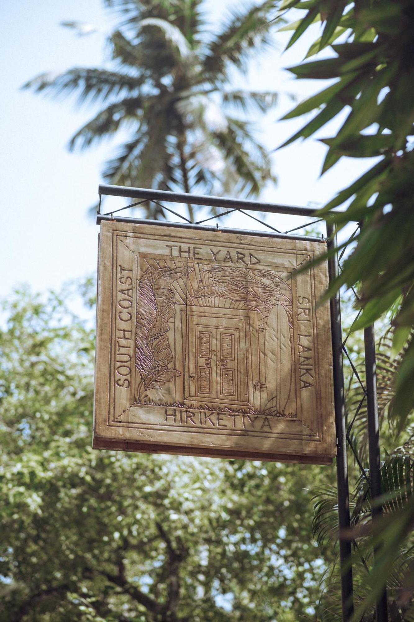 The Yard Hiriketiya Hotel Dikwella Exterior foto